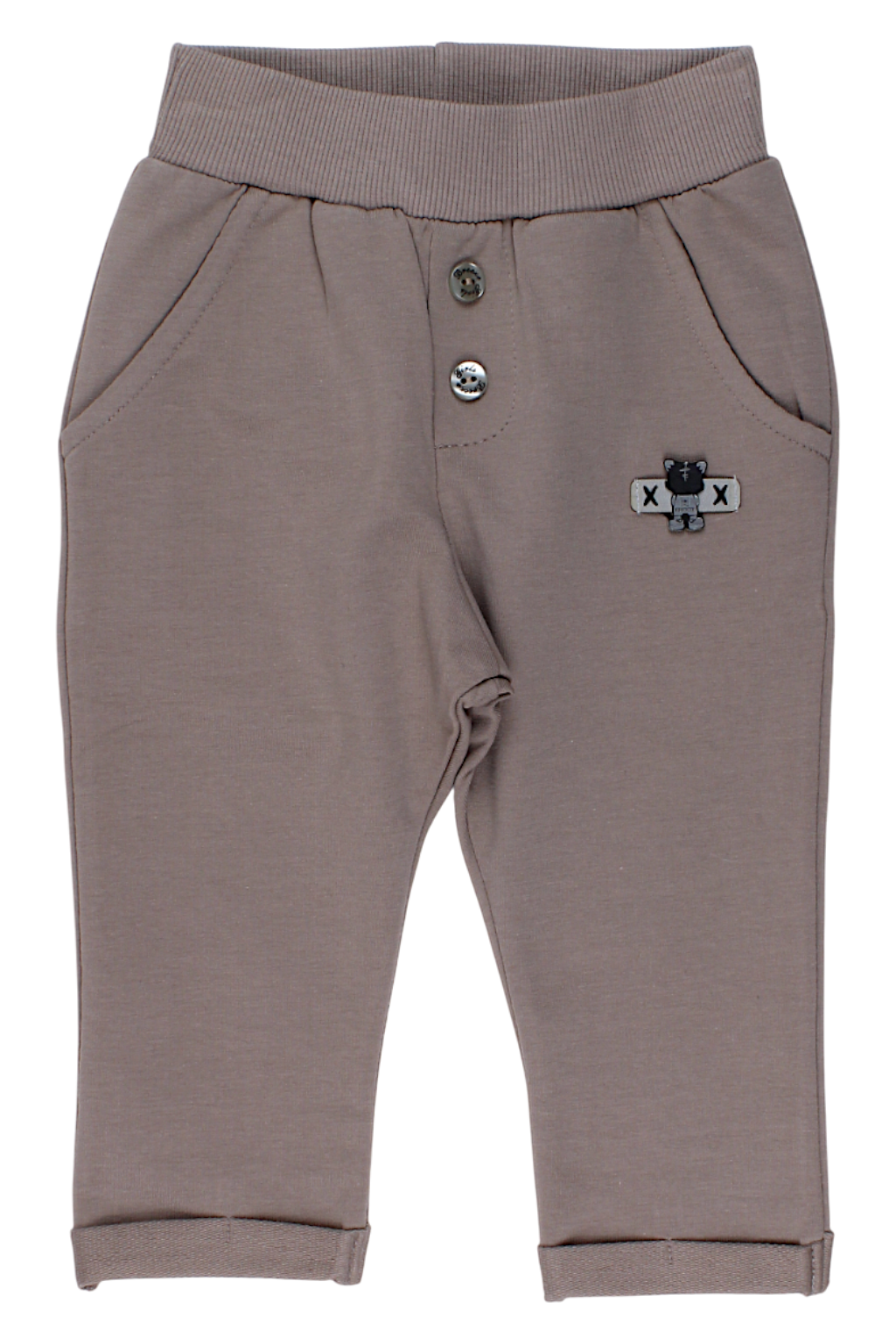 Boys' beige formal sweatpants Breeze 22051-20825-1