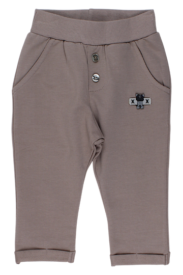 Boys' beige formal sweatpants Breeze 22051-20825-1