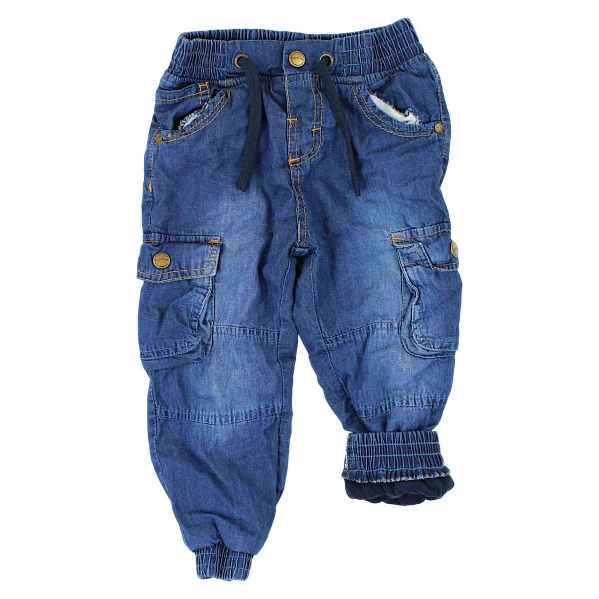Boy's blue trousers used Topomini 221
