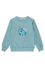 Boy's Power Machine Sweatshirt Mint Breeze 22124-12925