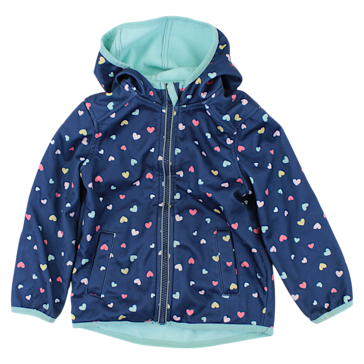 Navy blue jacket for girls, used, ACTIVE TOUCH 233