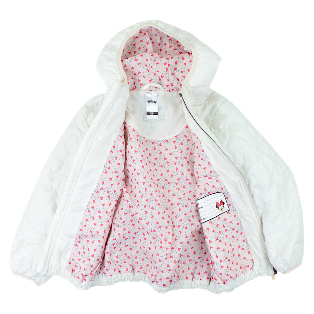 White jacket for girls, used, C&amp;A 235