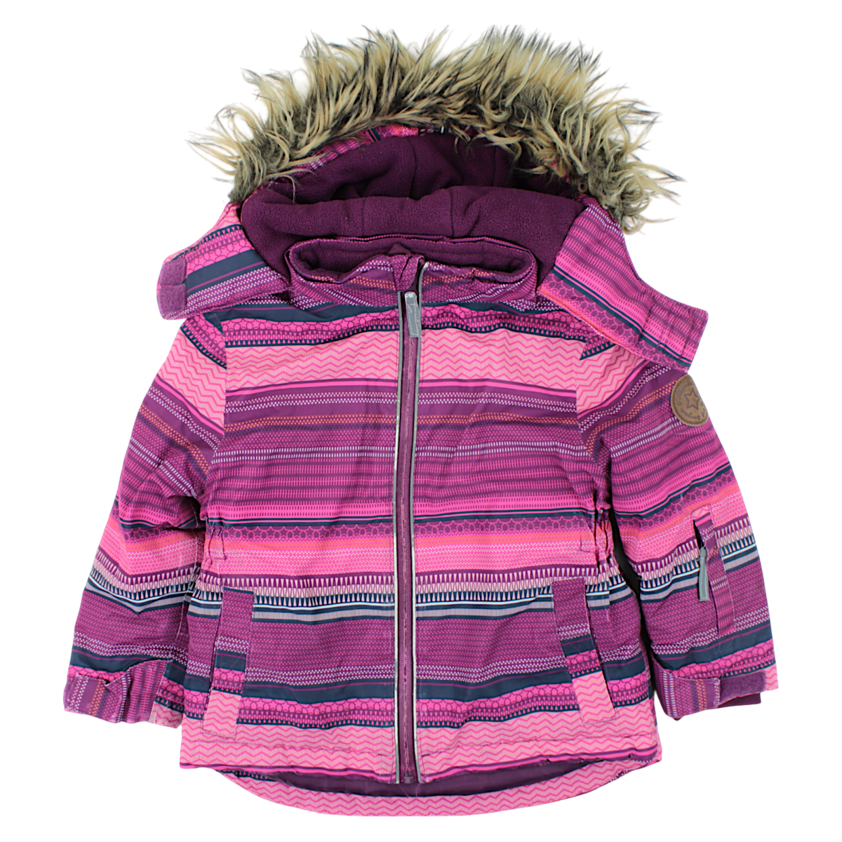 Pink jacket for girls used Topolino 236b