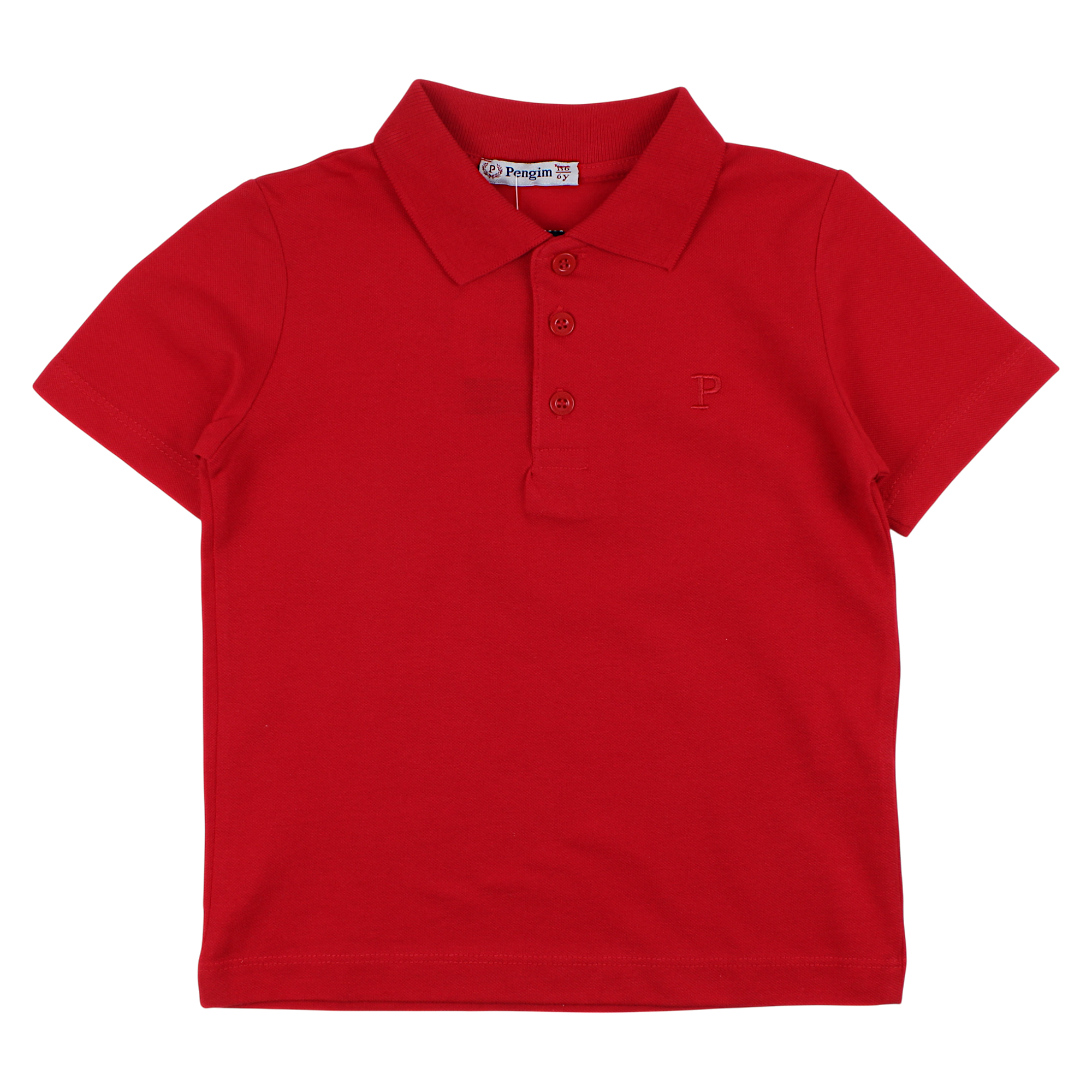 Lacosta Boys Polo Shirt Red Pengim 2375-14425-18