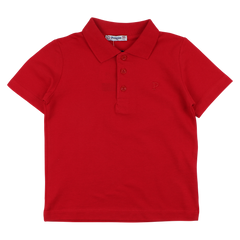Lacosta Boys Polo Shirt Red Pengim 2375-14425-18
