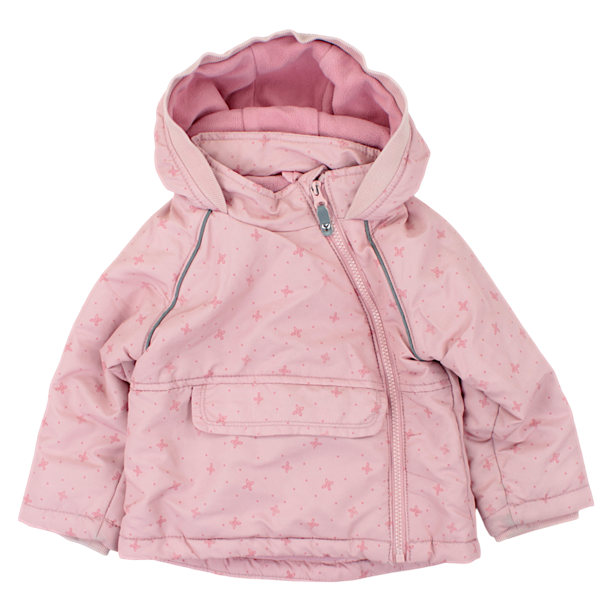 Pink jacket for girls used Topomini 238