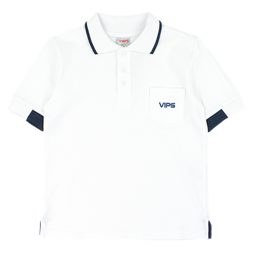 Vips polo shirt boy white Pengim 245801-5325-3