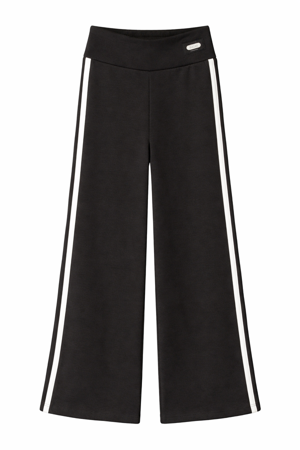 Spodnie szwedy lampas czarny Viollen 25318-30126-14