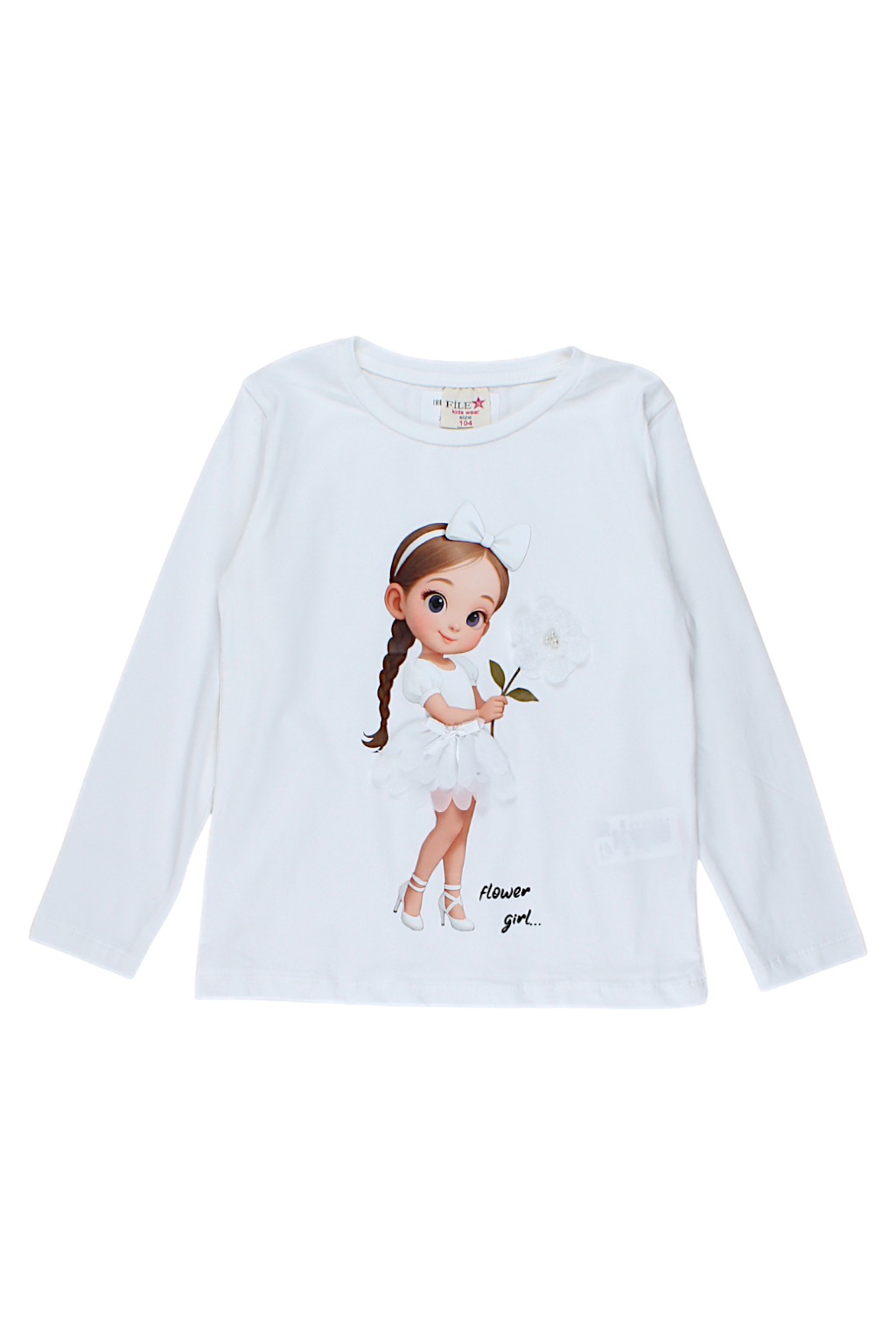 Cream girl's blouse File 2797-16925