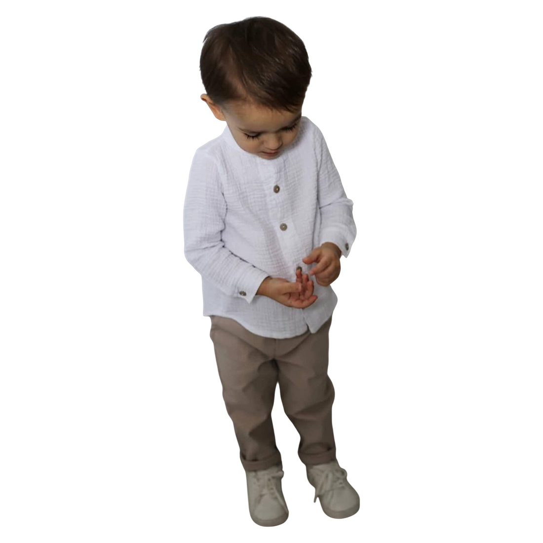 Muslin shirt Royal white Royal Kids 2822-6525-3