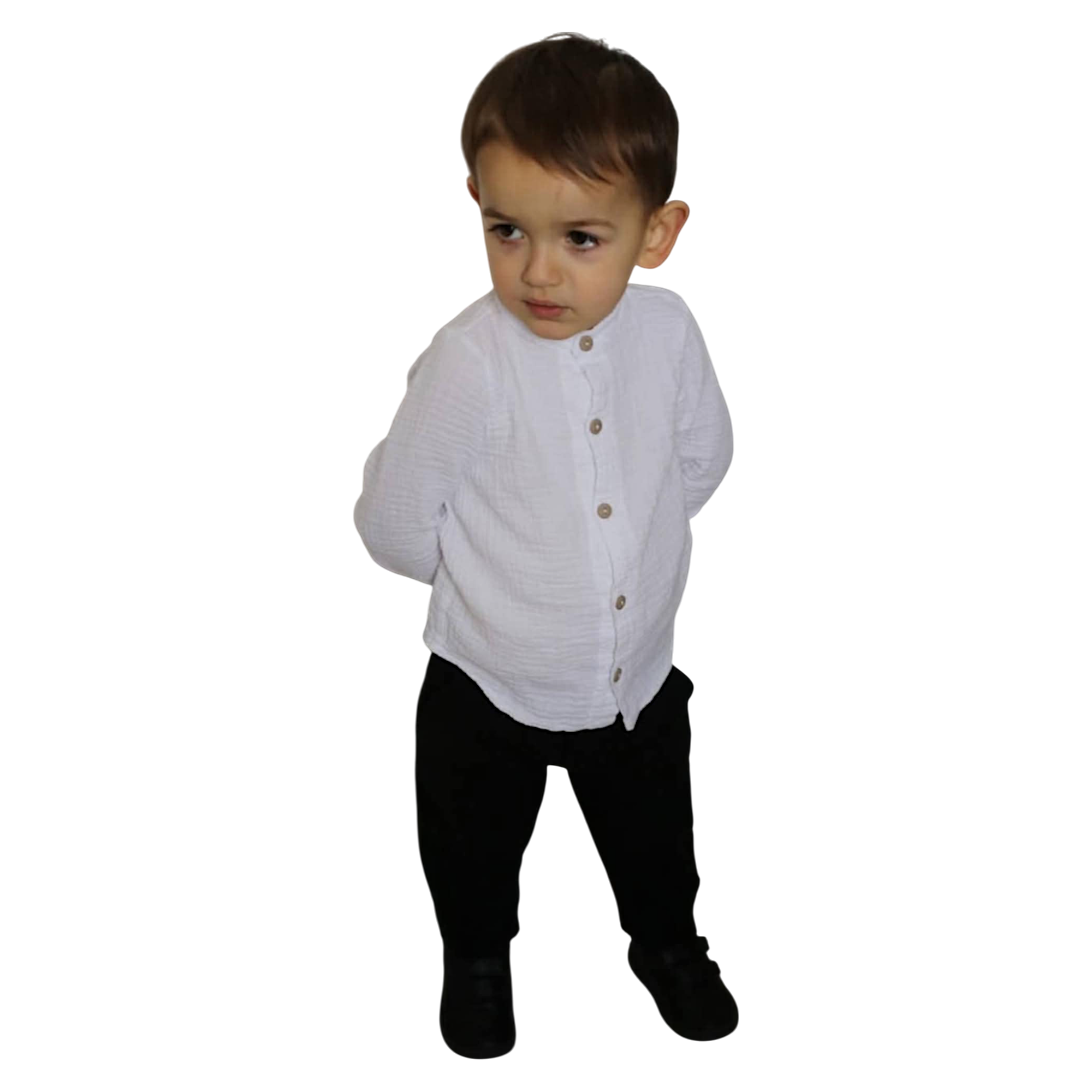 Muslin shirt Royal white Royal Kids 2822-6525-3