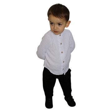 Muslin shirt Royal white Royal Kids 2822-6525-3