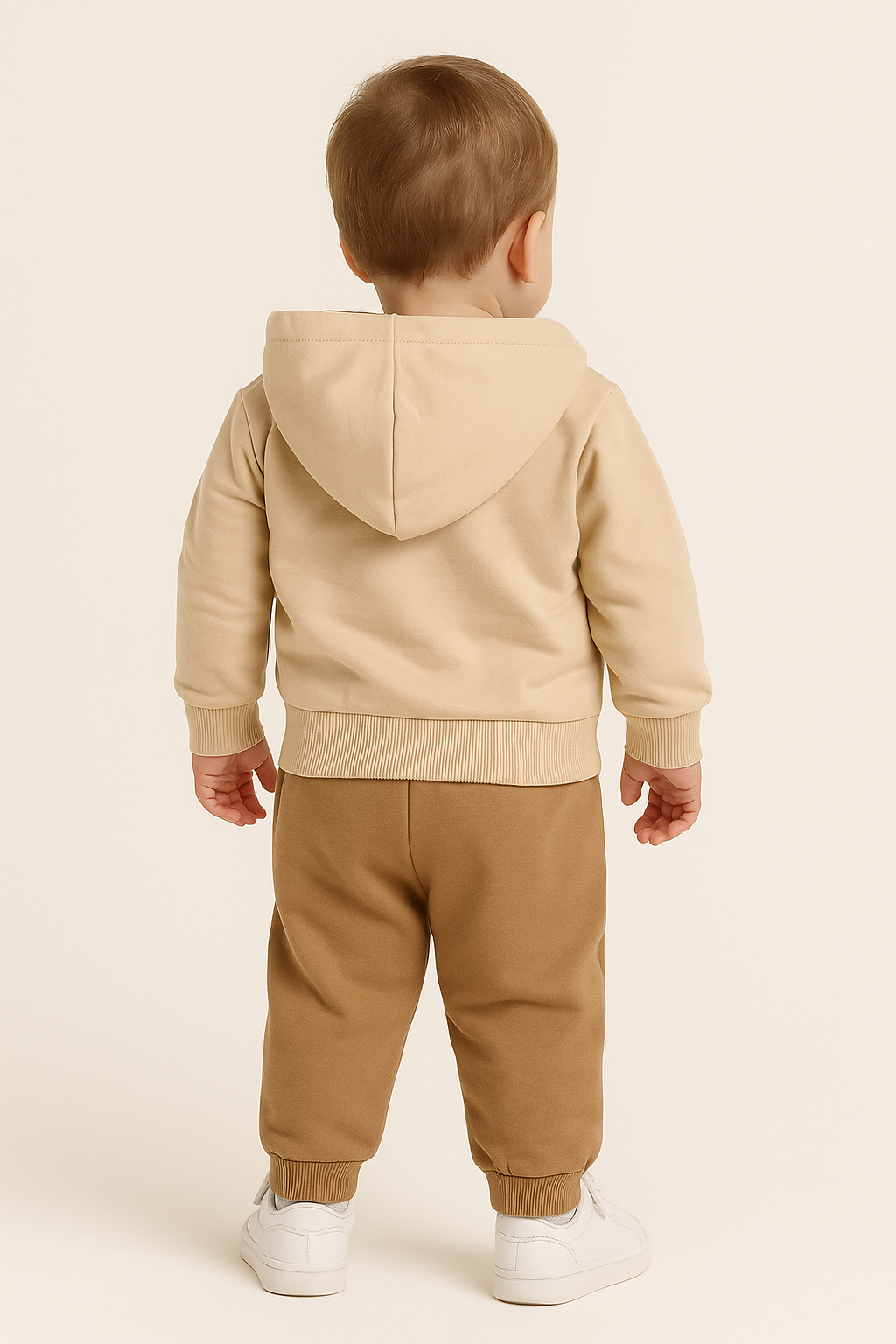 Bear tracksuit for boys beige Star 2860-5625