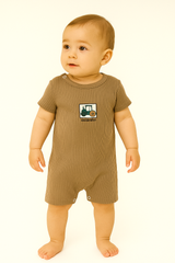 Rampers tractor brown Pokipo 3013-5625