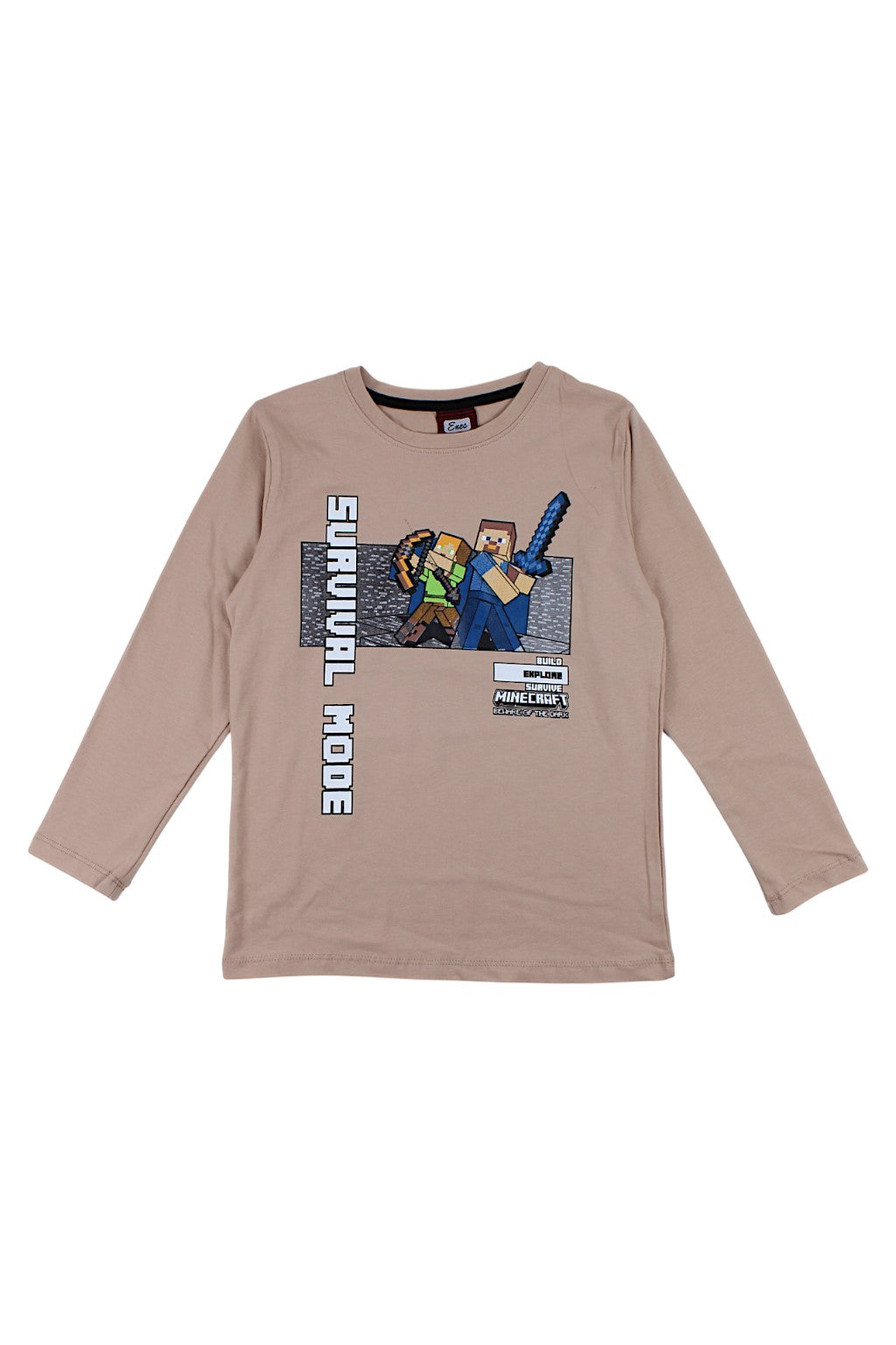 Boy's survival blouse beige Enes 30341-6825-1