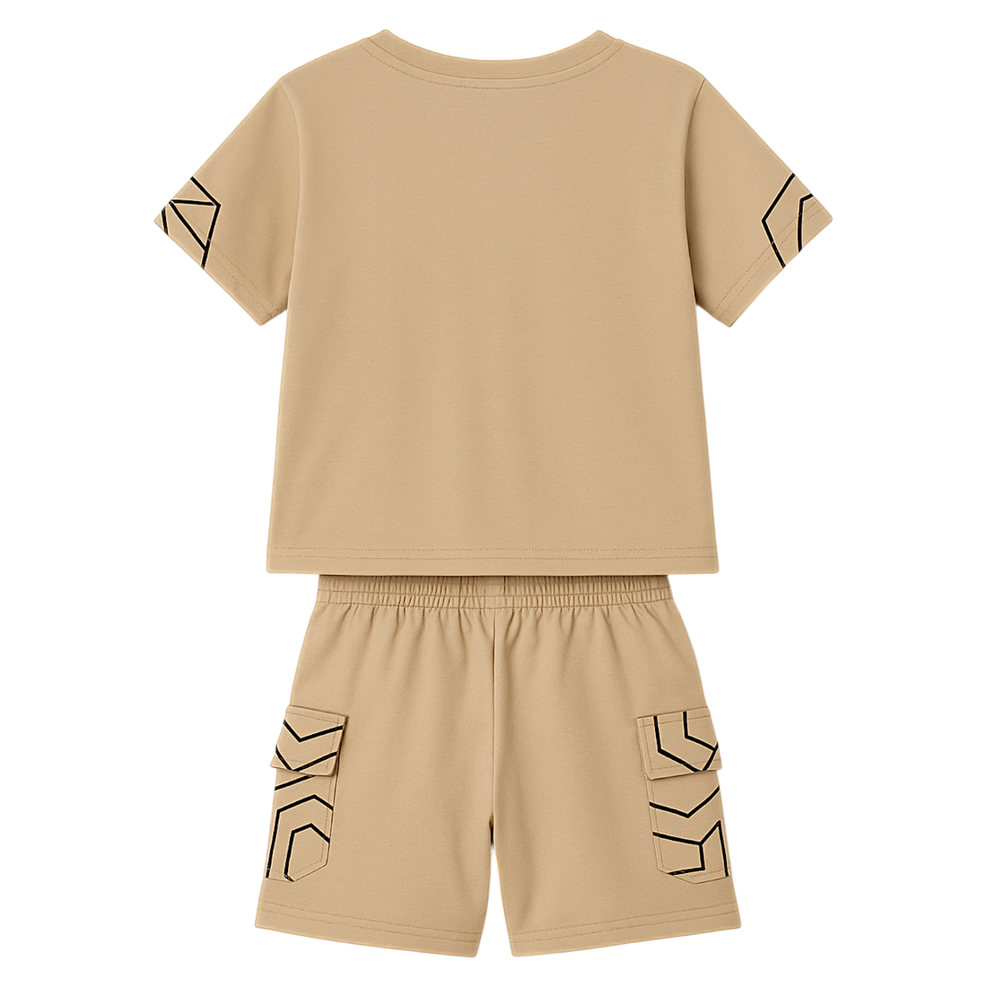 Beige girls' sports set Myron Kids 3173-30525