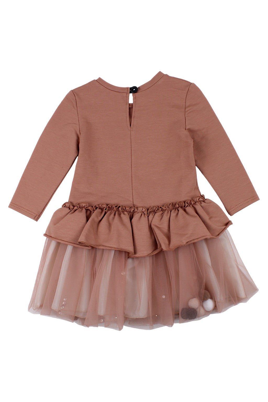 Guliwerkids Chocolate Bubble Dress for Girls 3327-221025