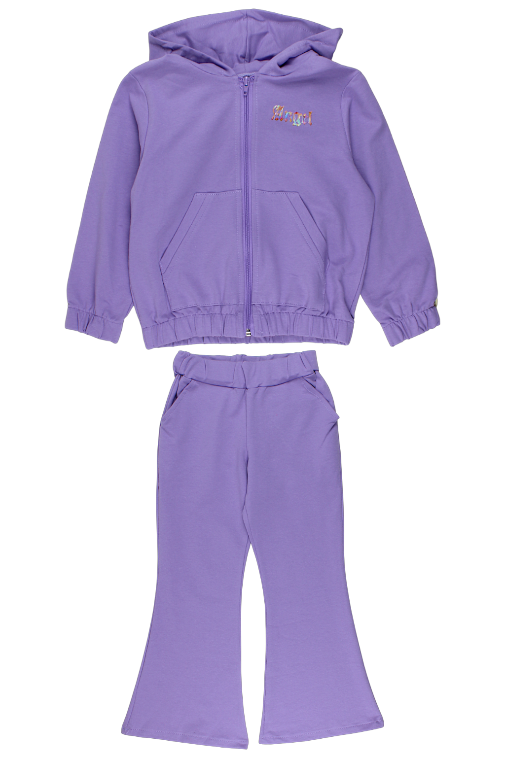 Angel girl's purple set Nando 3424-16925-20