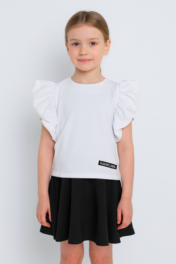 Elegant white blouse for girls Sugar Label 3429-24625-3