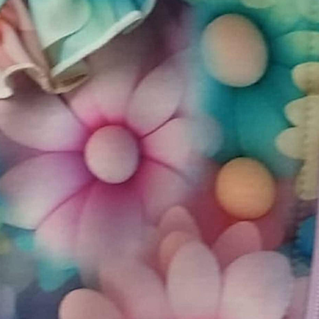 Girls' pink flowers zip-up sweatshirt Guliwerkids 3906-15425-40