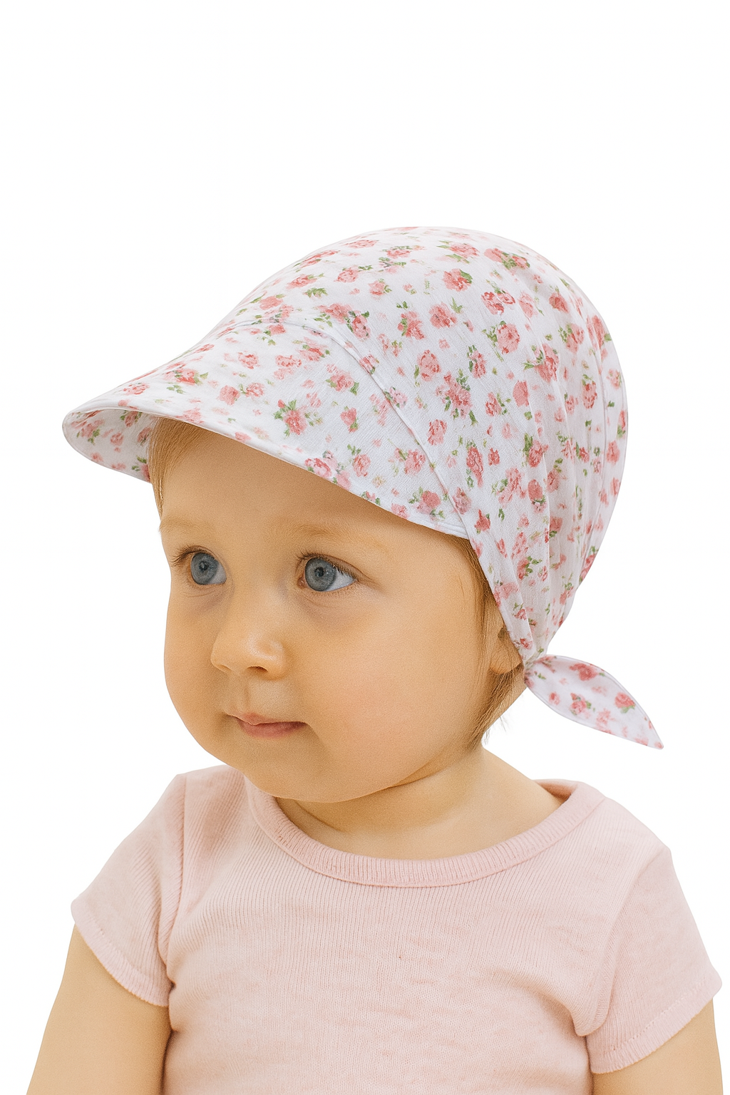 Girls' muslin scarf apricot Guliwerkids 3234-2-26625