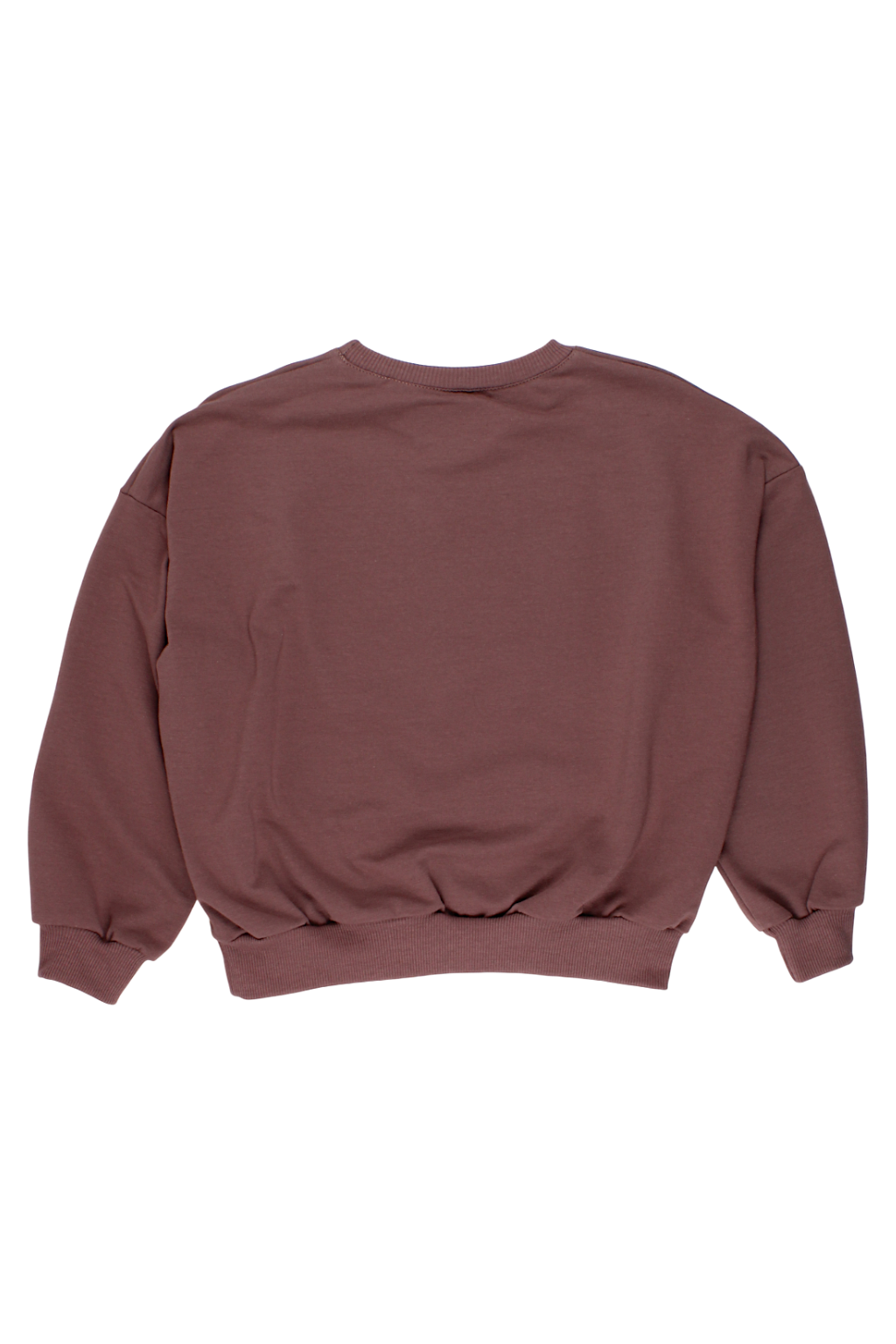 Girl with a Kitten Screen Sweatshirt Girly Chocolate Guliwerkids 4119-28825