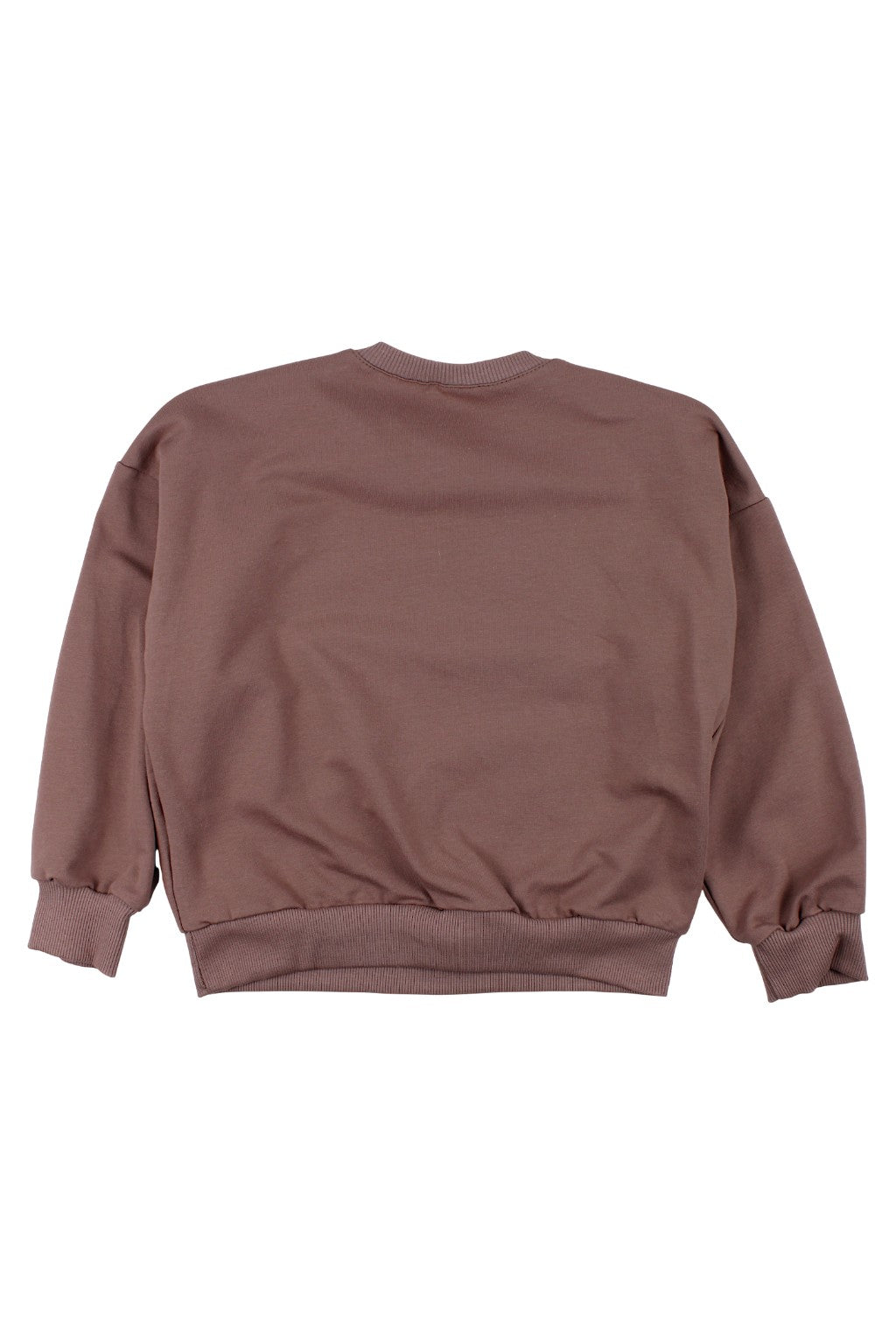 Girl in jeans sweatshirt girly chocolate Guliwerkids 4119-221025