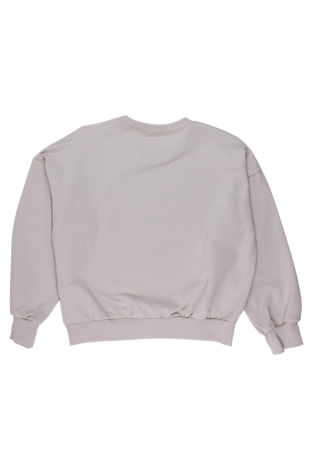 Girl with dog screen sweatshirt, beige, Guliwerkids 4121-28825-1