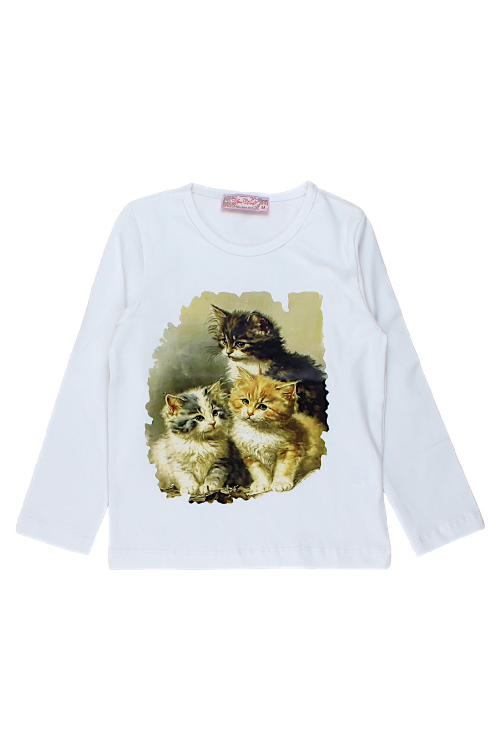 Cream girl's blouse Your Word 4122-12925