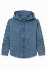 Bluza dekatyzowana rozpinana chłopięca granat Despacito 4148-25826