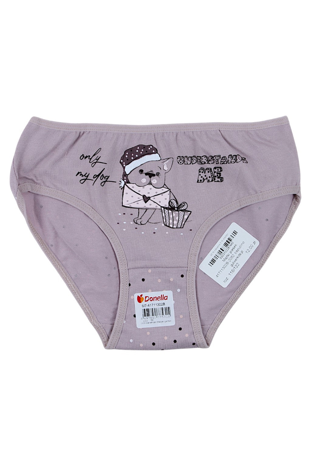 Girls' Capucino Doggie Panties Donella 41711302B-20825