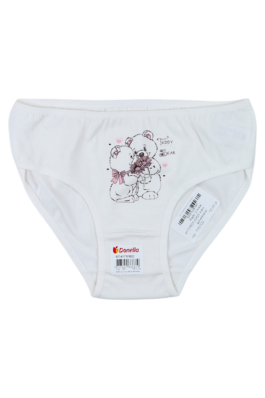 Donella 4171PB20-20825 cream girls' panties