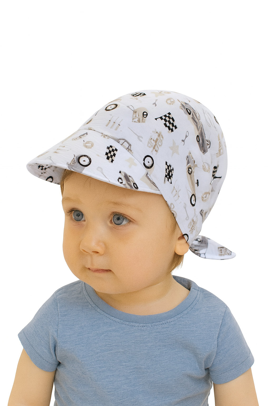 Beige boy's muslin scarf Guliwerkids 3234-26625-1