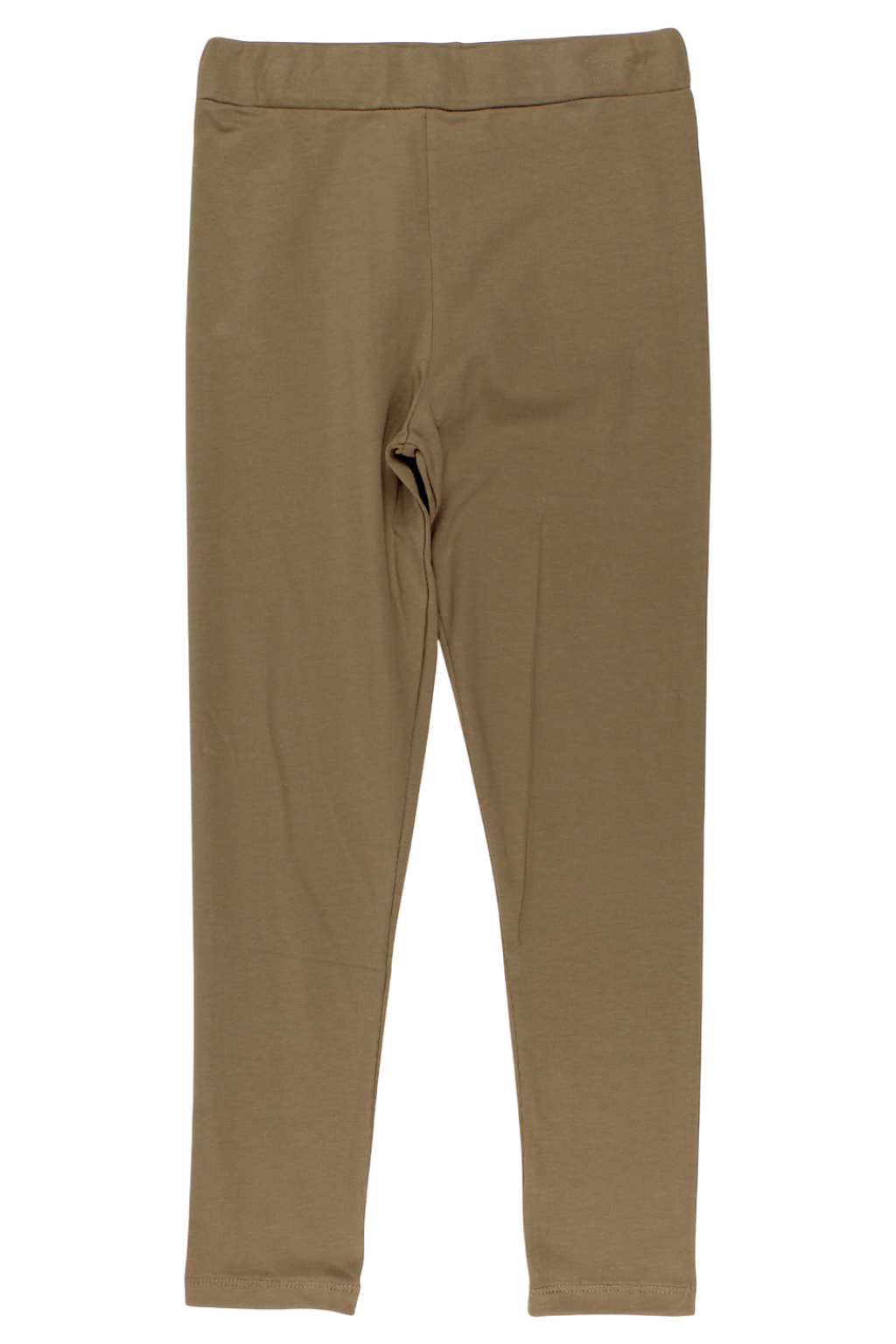 Girls' cotton leggings camel Timi 43102-20825