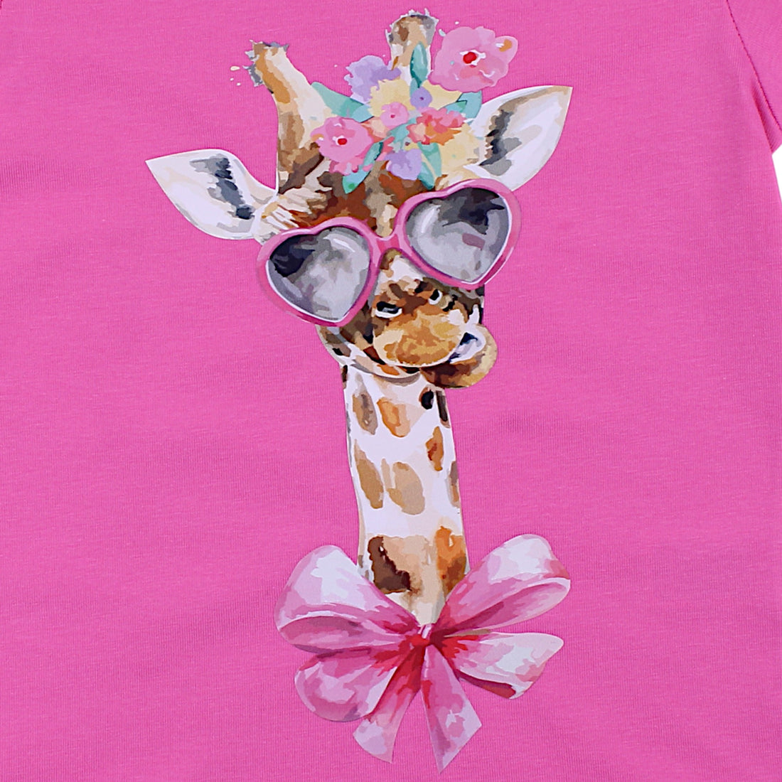 Girls' blouse fuchsia Your Word 4323-28425-21