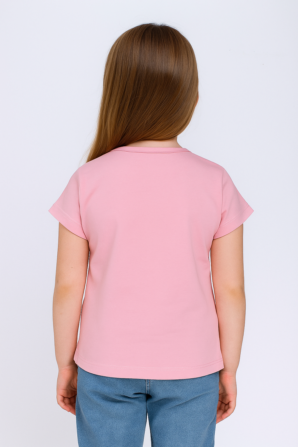 Little turtle blouse for girls, pink Your Word 4325-5625-40