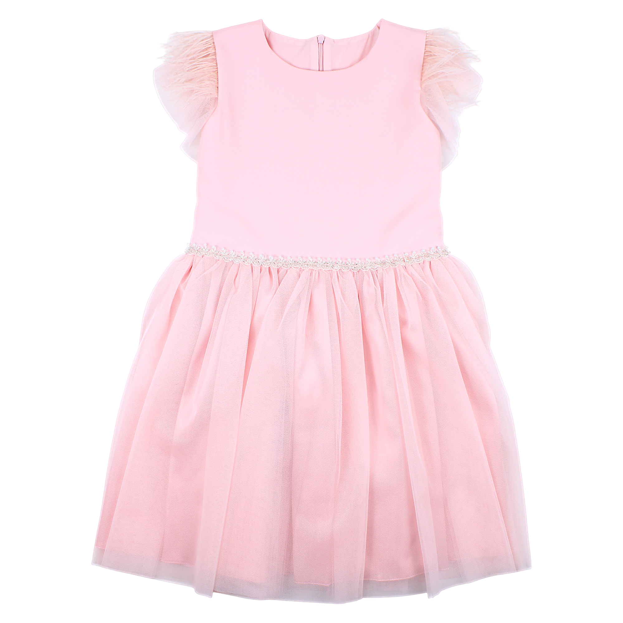 Formal dress for girls powder pink Guliwerkids 4334-24-21325-39