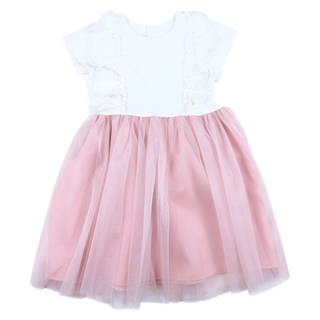 Formal dress for girls powder pink Guliwerkids 4337-24-21325