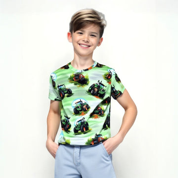 Boy's T-shirt green Zak-Tex 4339-24-21325