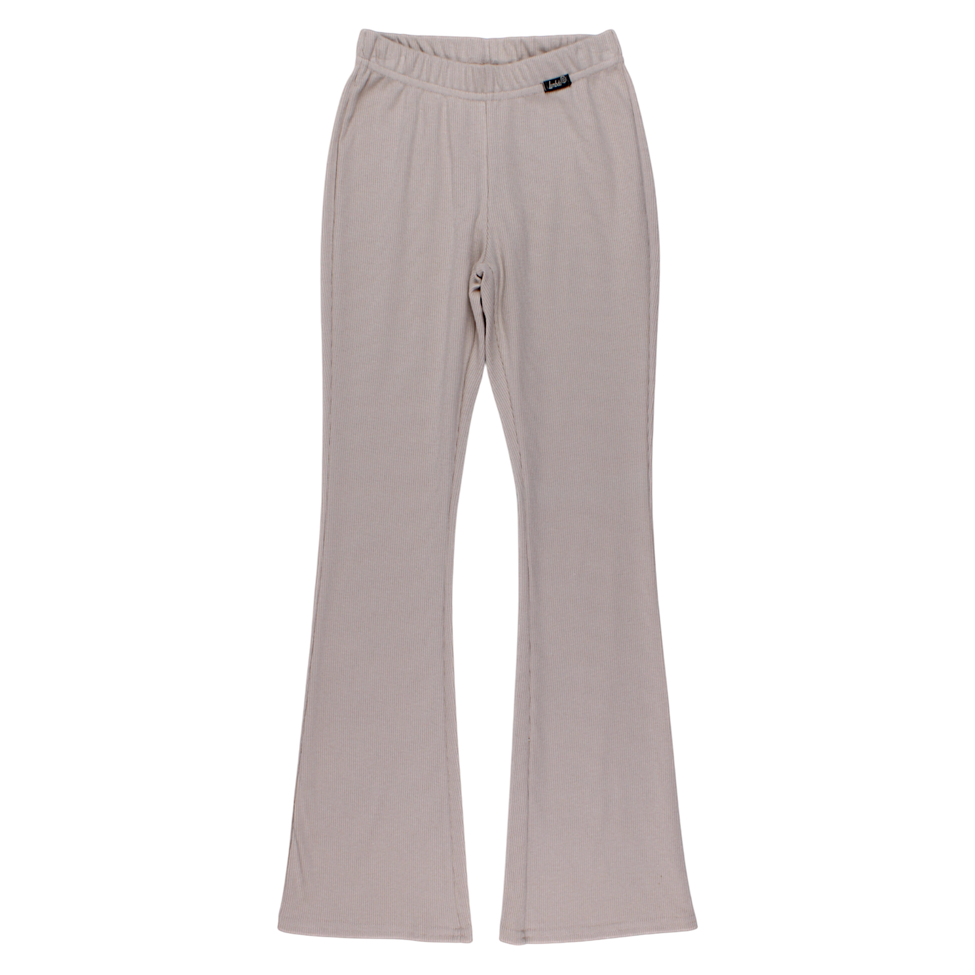 Girls' flared trousers beige Lambda 4350-2425-1