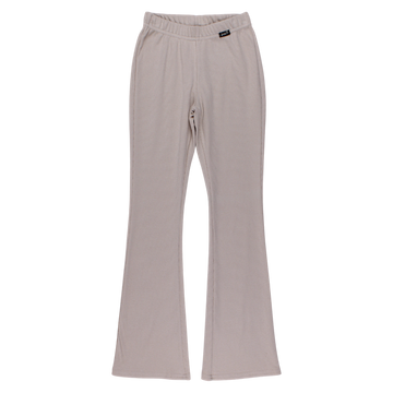 Girls' flared trousers beige Lambda 4350-2425-1