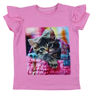 Girls' blouse pink Guliwerkids 4351-2425-40