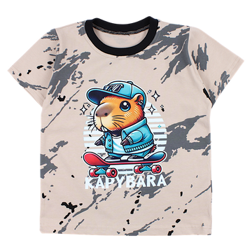 Boy's beige blouse Guliwerkids 4352-2425