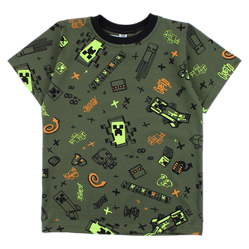 Boy's blouse olive Guliwerkids 4353-2425-36