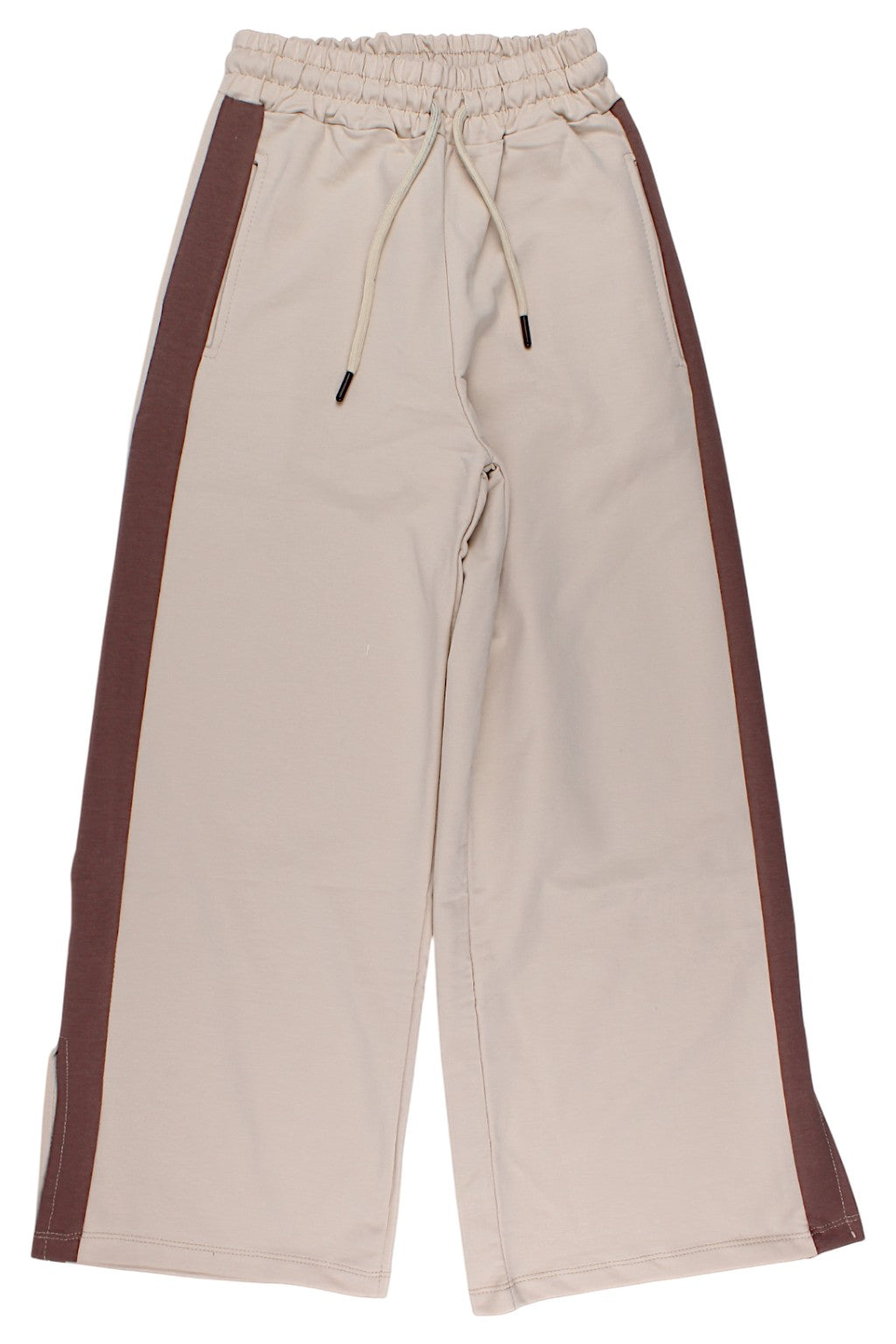 Girls' beige sports pants VizViz 43914-6825-1