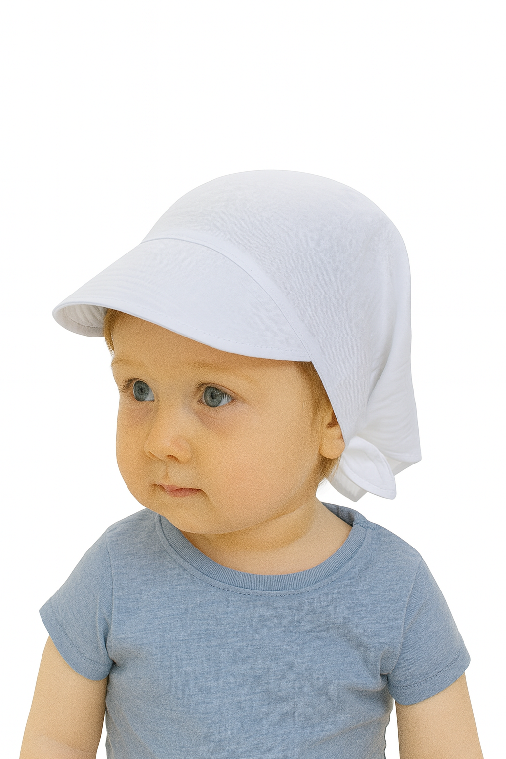 Girls' muslin scarf white Guliwerkids 3235-26625