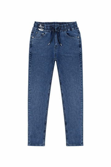 Spodnie joggery soft chłopięce jeans Gocer 4587-161225-26