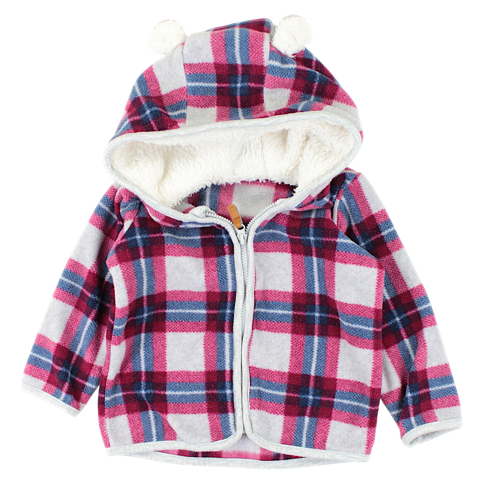 Insulated hoodie with bear ears for girls used H&amp;M code 122
