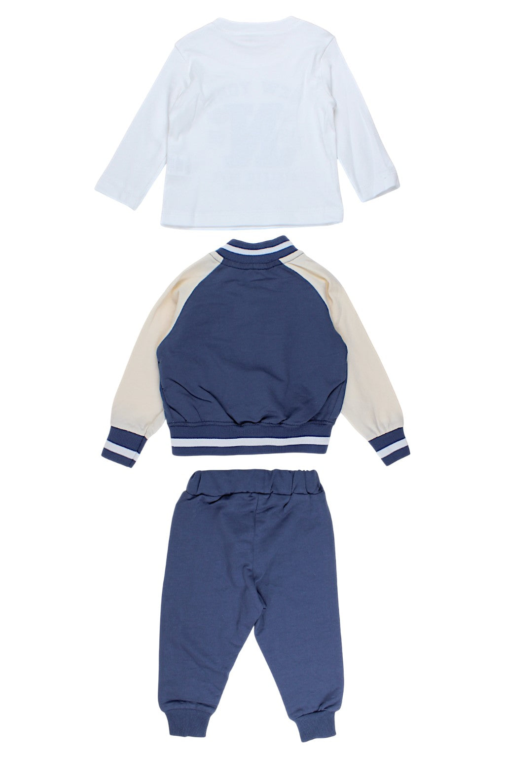 Boy's 3-piece sports tracksuit, blue, Partner 4718-31725