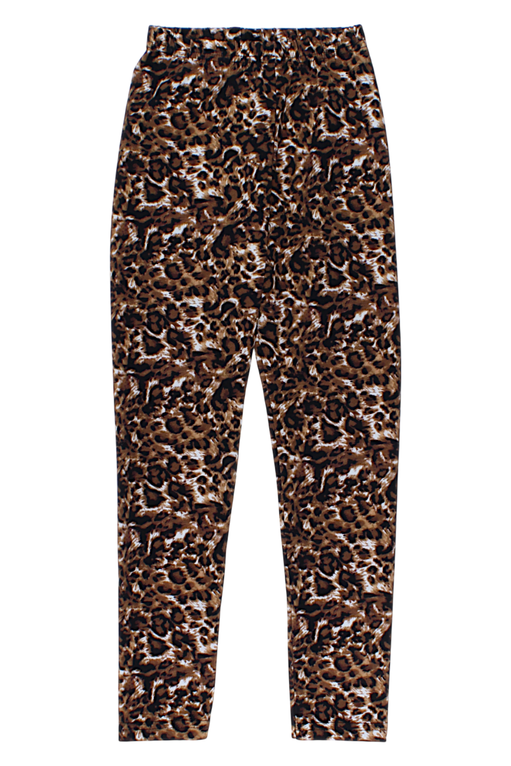 Girls' leopard print leggings brown Guliwerkids 5220-16925